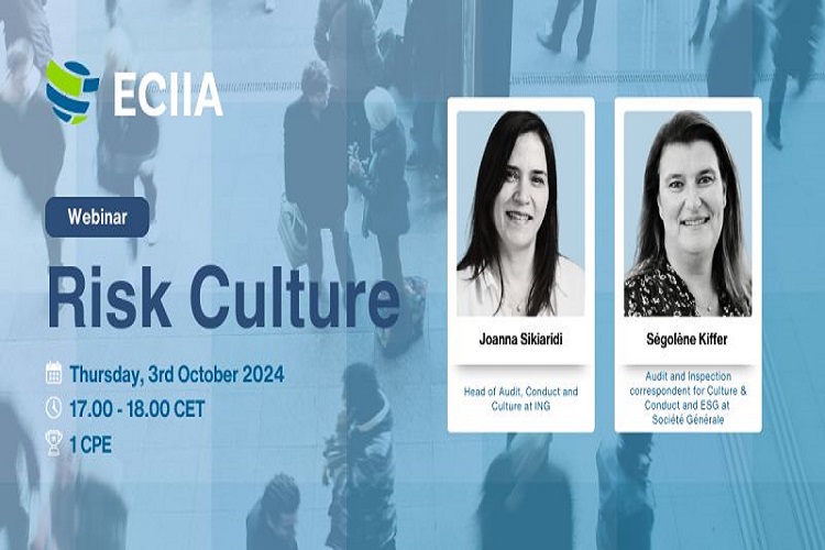 ECIIA webinar - Auditing Risk Culture, 03.10.2024.